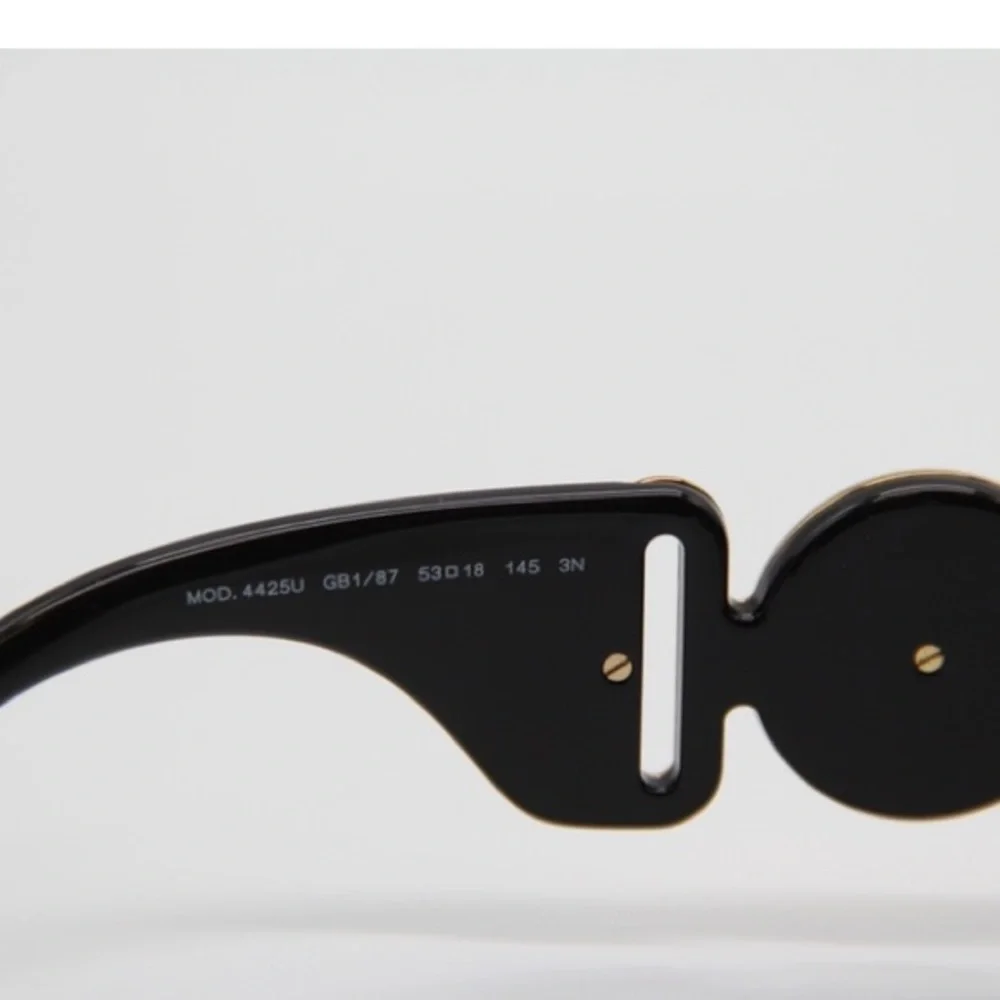 NEW VERSACE VE4425U GB1/87 MEDUSA VERSACE SUNGLASSES MOD 4425U BLACK VE 4425U